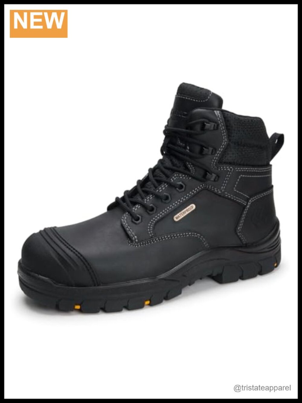 Soft Toe Work Boots for Men Waterproof Safety Shoes
